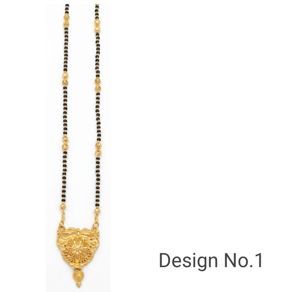 Gold-Plated Designer Mangalsutra-1 Qty
