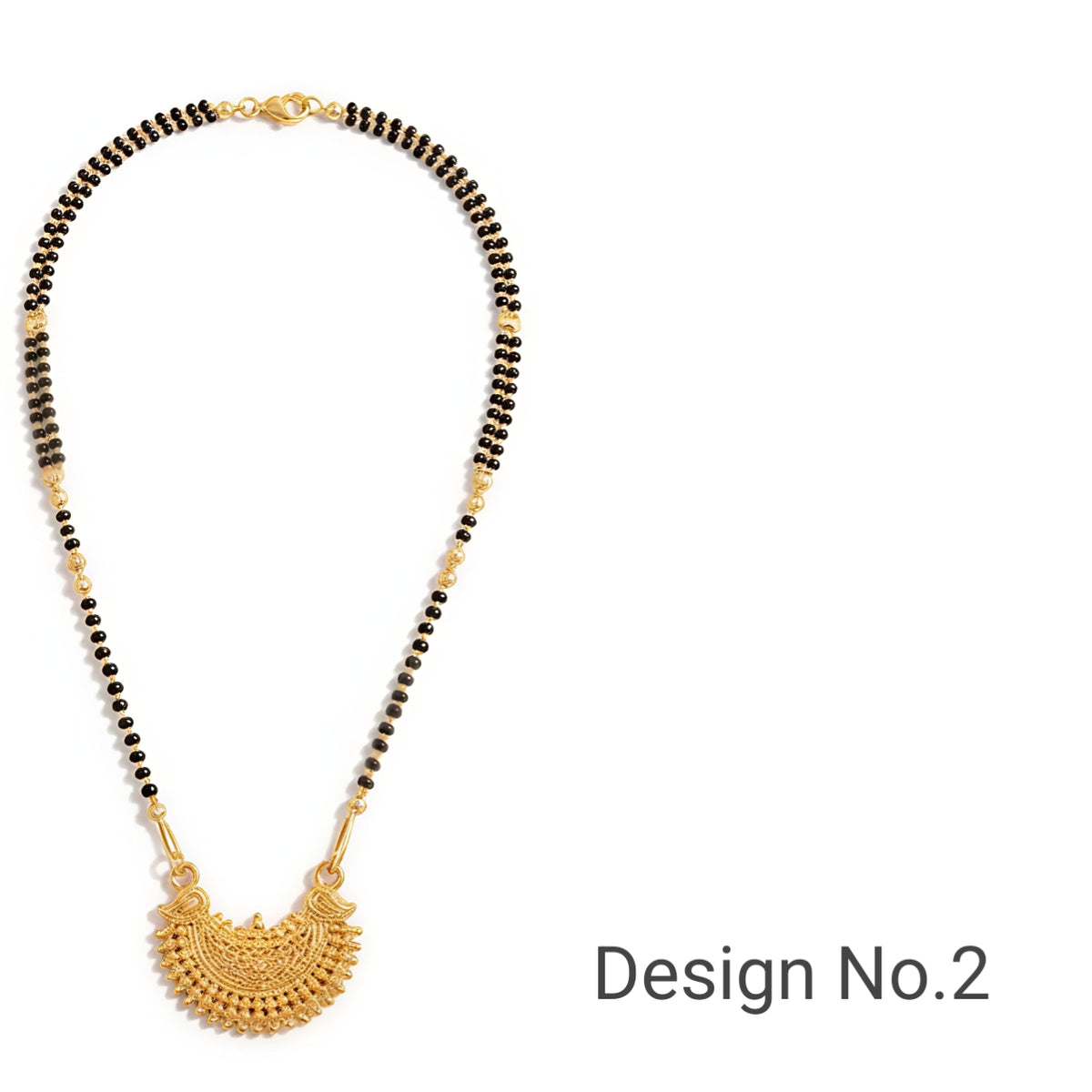 Gold-Plated Designer Mangalsutra-1 Qty