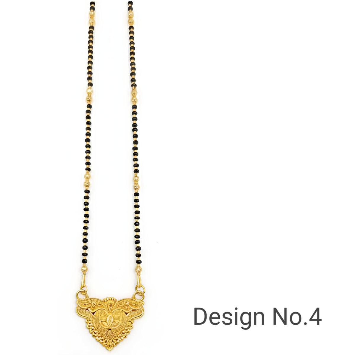 Gold-Plated Designer Mangalsutra-1 Qty