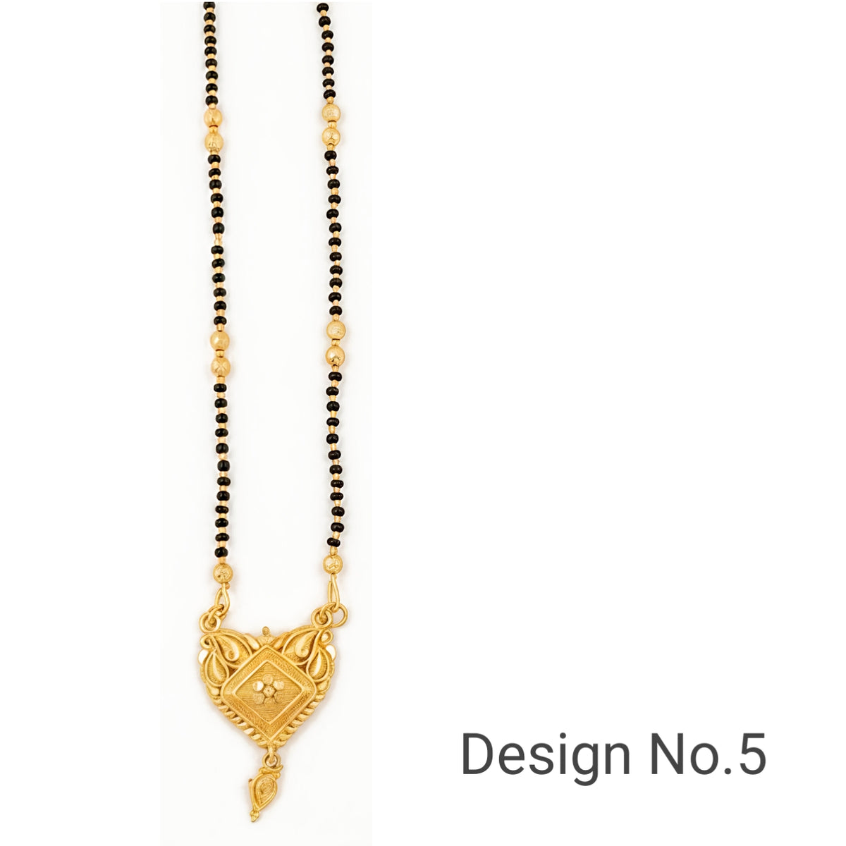 Gold-Plated Designer Mangalsutra-1 Qty