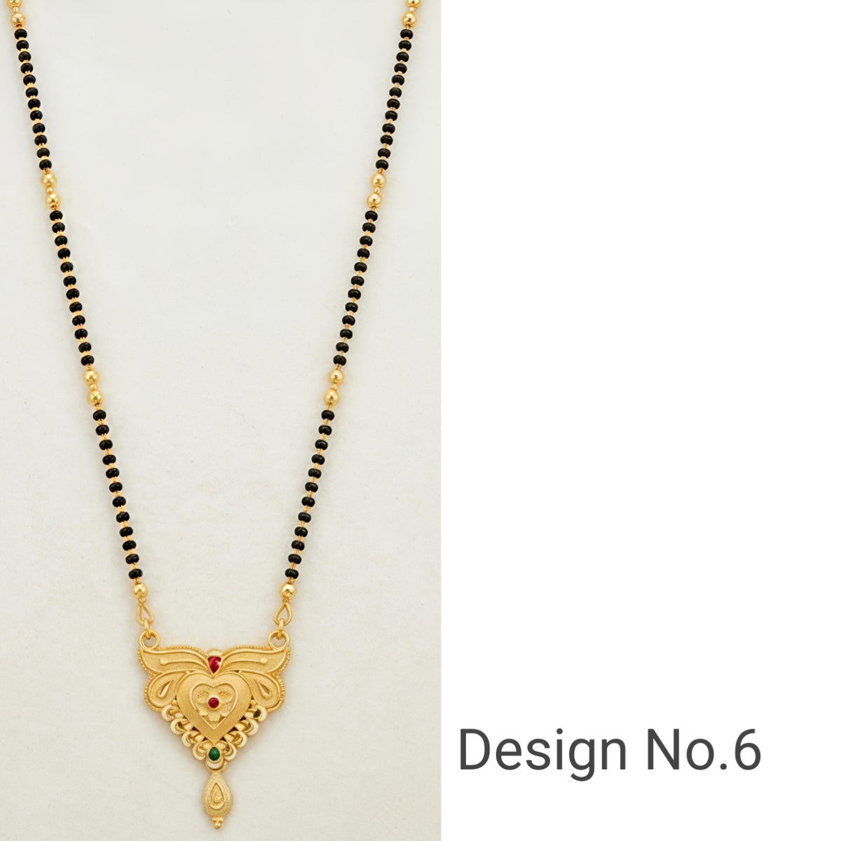 Gold-Plated Designer Mangalsutra-1 Qty