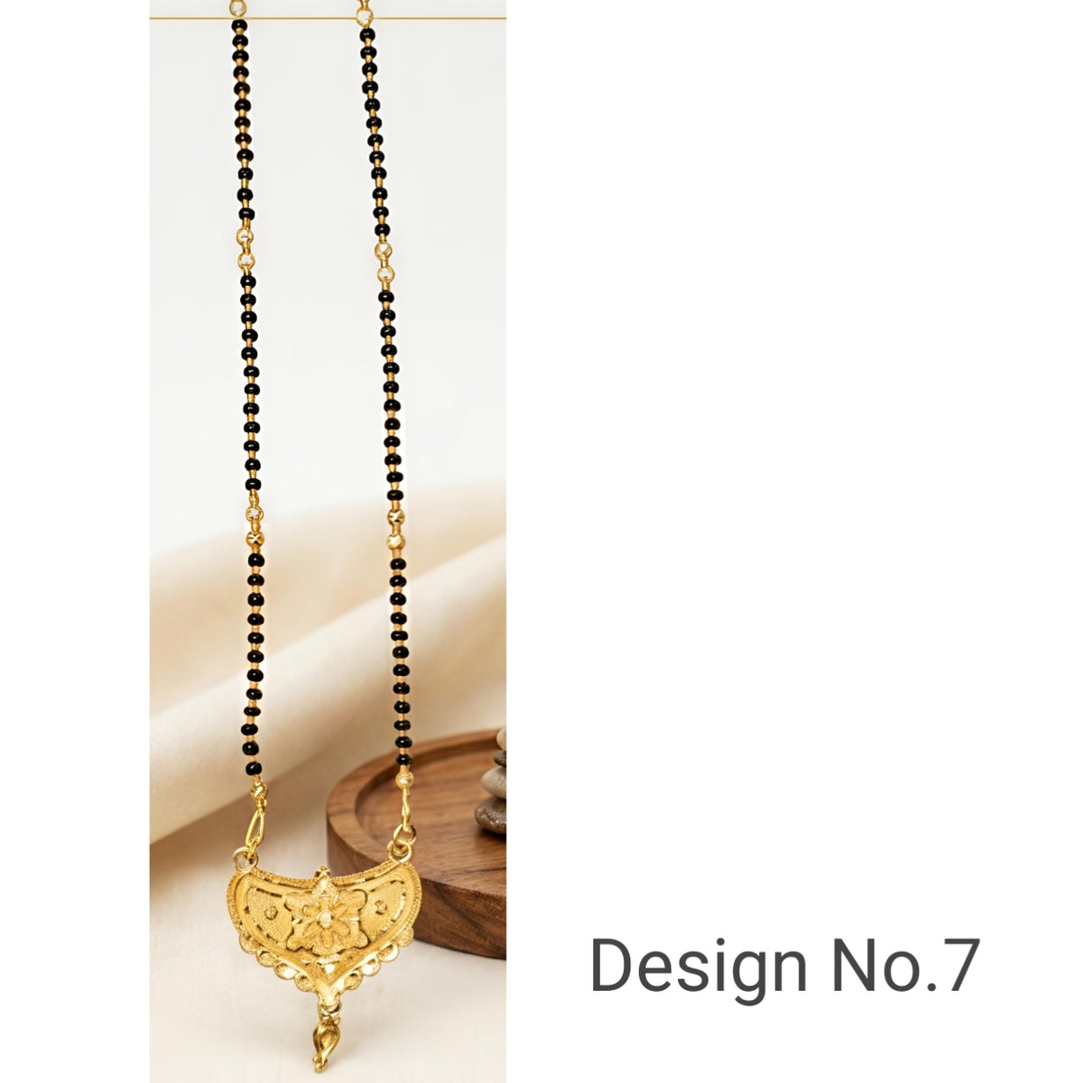 Gold-Plated Designer Mangalsutra-1 Qty