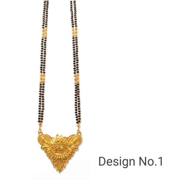 Gold-Plated Designer Mangal Sutra- Long Size- 2 Line