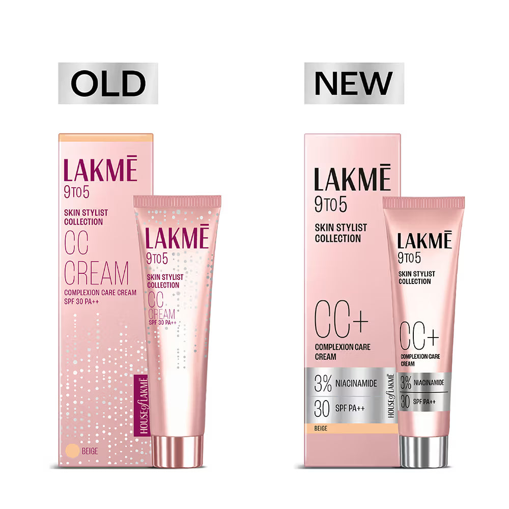 Lakme 9 to 5 Cc Cream Beige Tinted Moisturizer - 9g