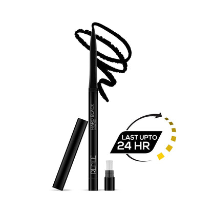 RENEE Hard Black Kajal Pen | 24 Hrs Stay | Long Lasting