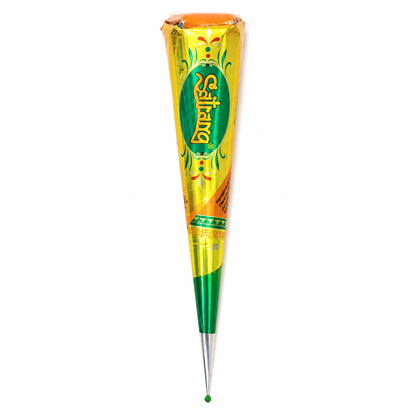 Bansuri Mehandi Cone – Premium Natural Henna Cone - 1 Box (12 Pc)