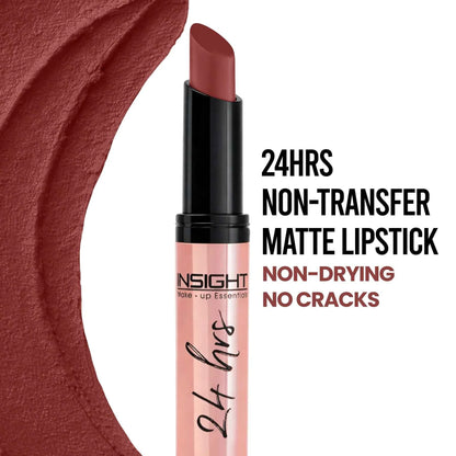 Insight Cosmetics 24Hrs Non-Transfer Matte Lipstick – Long-Wearing